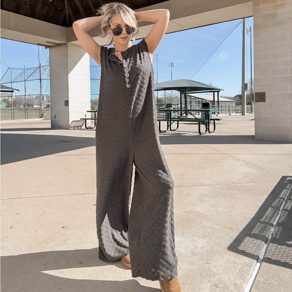 Wide-Leg Jumpsuit